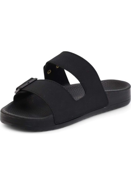 2116-BHM10 Tam Anatomik Unisex Tokalı Günlük Terlik - NKT02116-SIYAH-44 modelleri