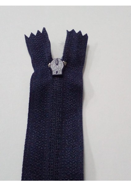 18 cm 77 adet Kumaş Pantolon Fermuarı Lacivert Renk Dipli fırsatları