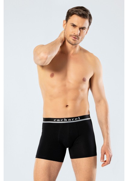 Erkek Likralı Boxer 1315/SIYAH