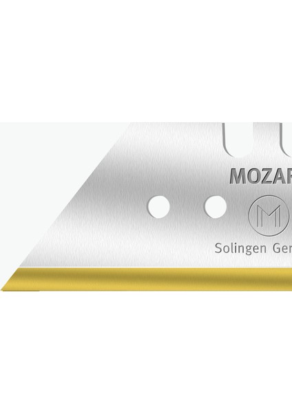 90975.065 Ekstra Sert, Ekstra Keskin Tin Kaplamalı 60 mm Trapezoid Bıçak 100 Adet Yedek