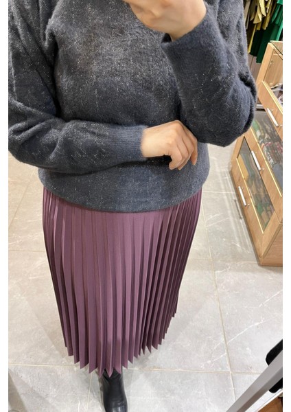 Piliseli Uzun Etek Lila fiyatları