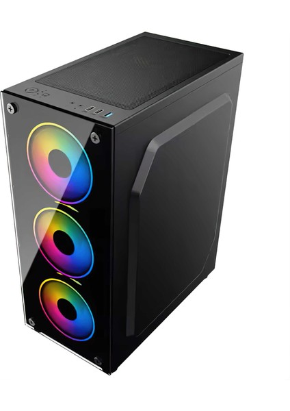 N12P i5-3470 16GB 256GB SSD RX550 4GB DDR5 128 Bit Oyuncu Masaüstü Bilgisayarı