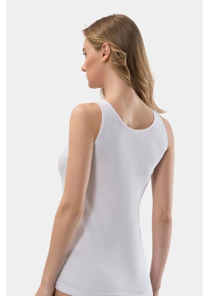 Kadın Askılı Kaşkorse 2'li Pamuklu Atlet 210/BEYAZ modelleri