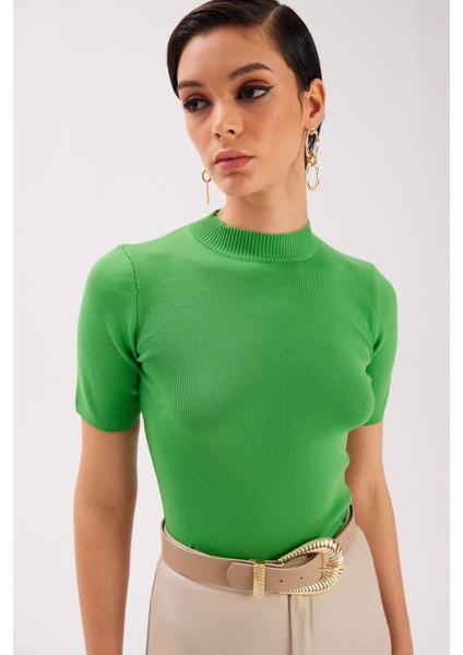 Yarım Balıkçı Triko - Yeşil fiyatları