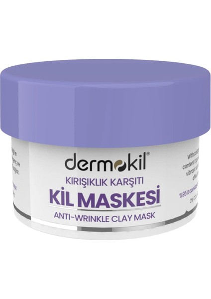 Kırışıklk Karşıtı Kil Maskesi 50 ml