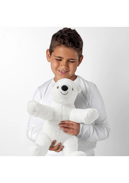 Kutup Ayısı Peluş Oyuncak, Snuttıg Yumuşak Oyuncak, Beyaz, 29 cm modelleri