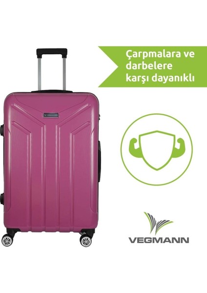 Vela Kırılmaz Dayanıklı 3'lü Valiz Seti & Bavul Seti modelleri