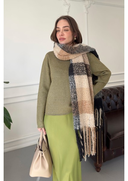 Beli Lastikli Saten Etek- Yağ Yeşili modelleri