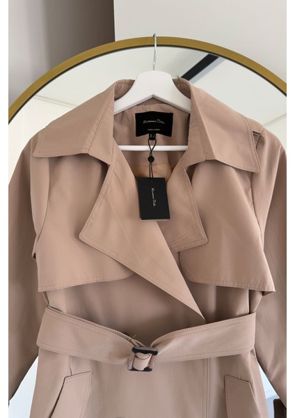 Kruvaze Orijinal Trençkot- Bej fiyatları