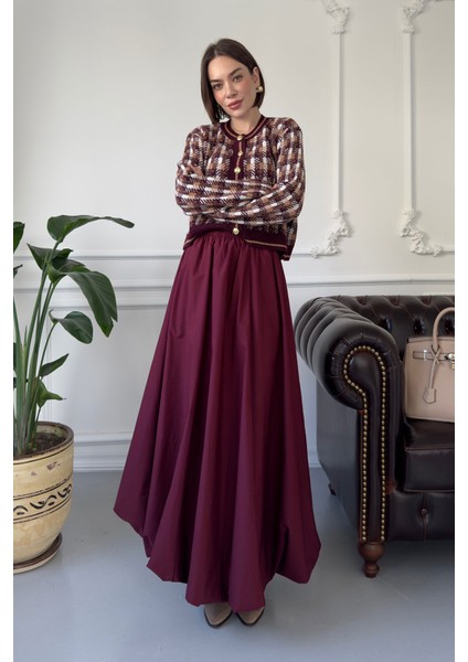 Beli Lastikli Orijinal Balon Etek- Bordo fiyatları