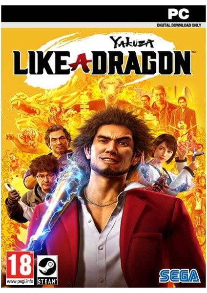 Yakuza: Like A Dragon (Pc Oyun) Steam Key