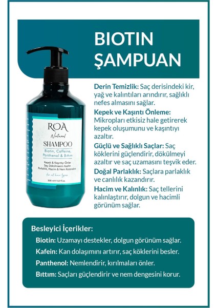 Biotin Şampuan 500 ml modelleri