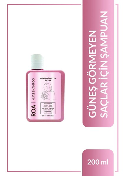 Güneş Görmeyen Saçlar İçin Şampuan 200 ml