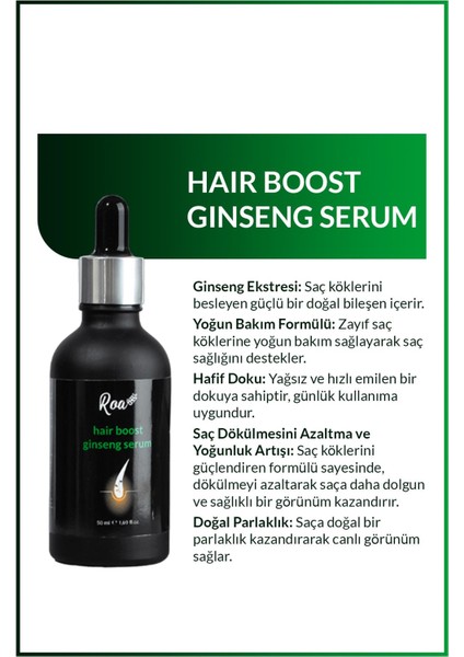 Hair Boost Ginseng Serum 50 Ml fiyatları