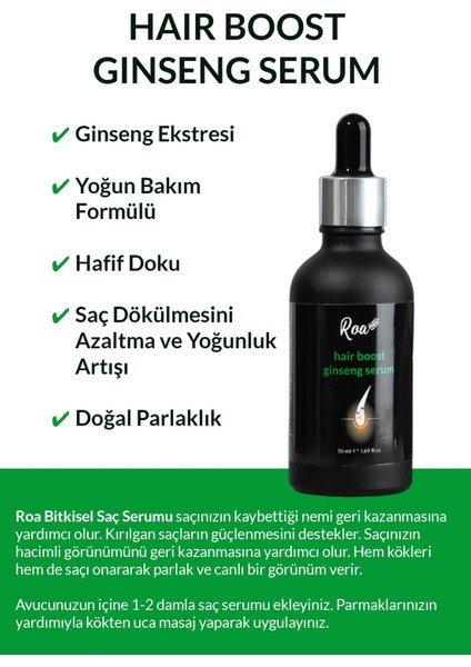 Hair Boost Ginseng Serum 50 Ml modelleri