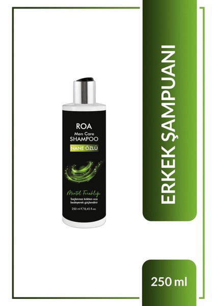 Erkek Şampuanı Nane Özlü 250 ml