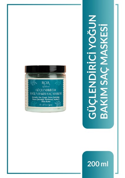 Güçlendirici Saç Maskesi 200 ml