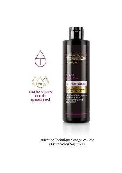 Advance Techniques Mega Volume Hacim Veren Saç Kremi 250 ml