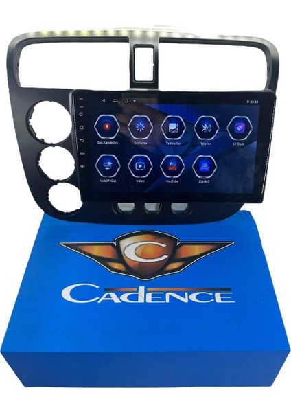 Vtec2 2002-2006 Cadence 6-128 (Sim Kartlı) 360 Cam Destekli Pro Oem Multimedia