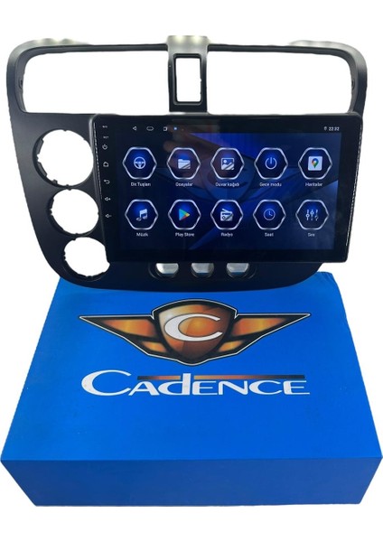 Vtec2 2002-2006 Cadence 6-128 (Sim Kartlı) 360 Cam Destekli Pro Oem Multimedia