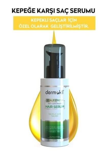 Selenyum Kepeğe Karşı Saç Serumu 75 ml