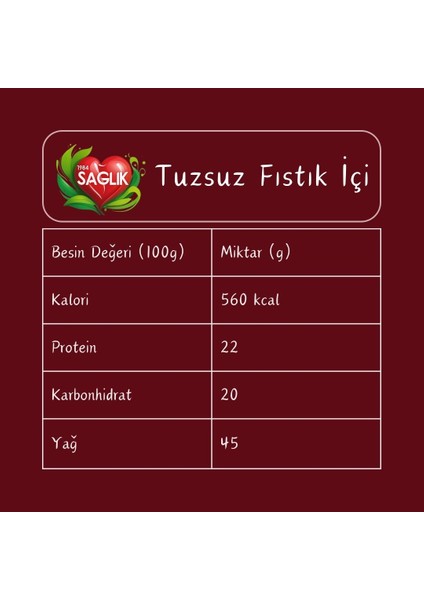 - Tuzsuz Fıstık indirimleri