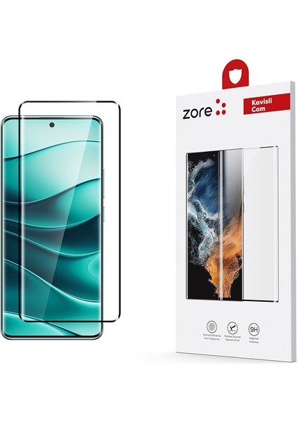 Xiaomi Redmi Note 14 Pro 5g Ekran Koruyucu Kavisli 9h Sağlamlık Net Görünüm Çizilmez Darbe Emici