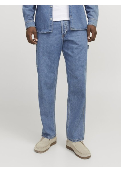 Jack Jones Eddıe Loose Fıt Erkek Jean Pantolon 12269506