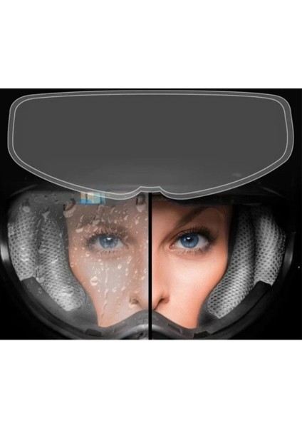 Motosiklet Motorcu Kask Yağmur Önleyici Üniversal ( Garantili )