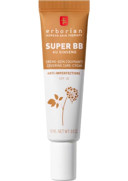 Super Bb With Ginseng - Seyehat Boyu Bb Krem-Caramel(15 ml)