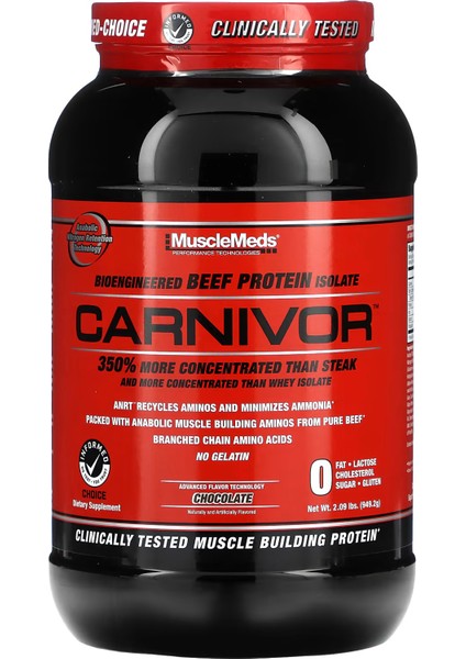 Carnivor Beef Isolate(Izole) Protein 1 kg - 30 Servis