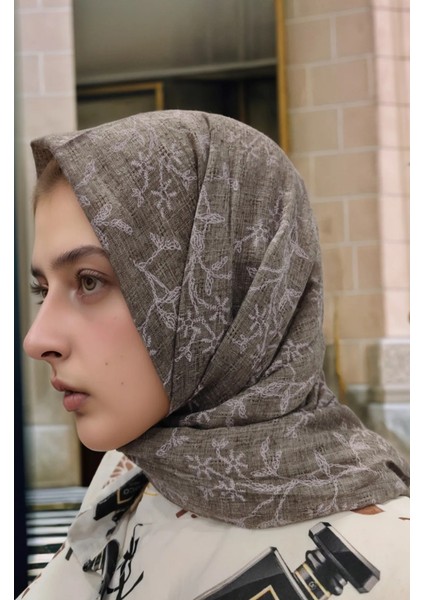 Dijital Baskılı Pamuk Şal