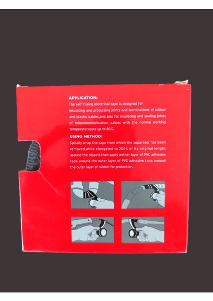 0.76X19X8 KE10 Eriyen Bant 19 mm x 8 Mt. - Kauçuk Bant - Su Geçirmez Bant fiyatları
