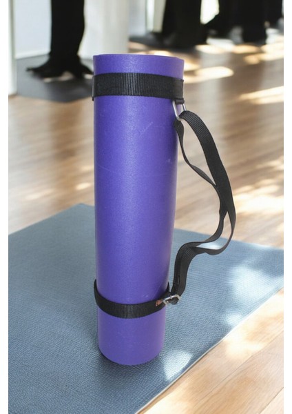 Yoga, Pilates, Mat Taşıma Askısı Siyah Renk Ayarlanabilir Mataskısısiyah2