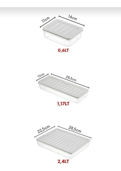 Saklama Kabı buzdolabı organizer set buzdolabı düzenleyici saklama kabı mikrodalga ve difriz uyumlu