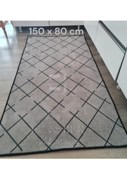 Mutfak Antre Halısı Yolluk Konforlu Şık Dekoratif Yıkanabilir 150 x 80 cm