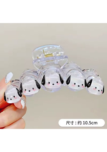 Kawaii Sanrio Pochacco Köpek Büyük Boy Xl Mandal Kıskaçlı Saç Topuz Toka Kadın Genç Kız Hediye fiyatları