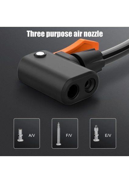 Basınç Göstergeli Hava Pompası El Tipi Bisiklet , Motorsiklet Tekeri Şişirme Pompası modelleri