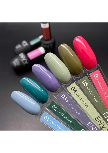 Kalıcı Oje Exclusive Seri Haki Yeşil NO:005 fiyatları