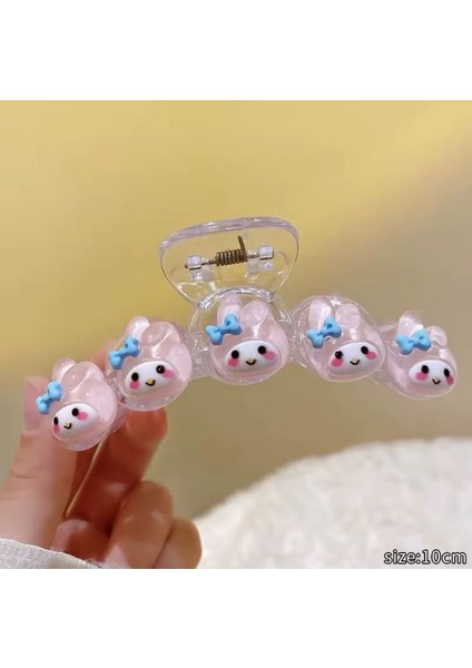 Kawaii Sanrio My Melody Büyük Boy Xl Mandal Kıskaçlı Saç Topuz Toka Kadın Genç Kız Doğum Günü Hediye modelleri