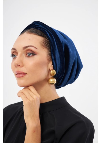 Kadife Burgulu Dolgulu Bone