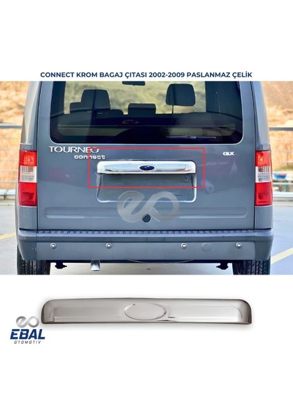 Ford Connect Krom Bagaj Çıtası 2002-2009 P. Çelik
