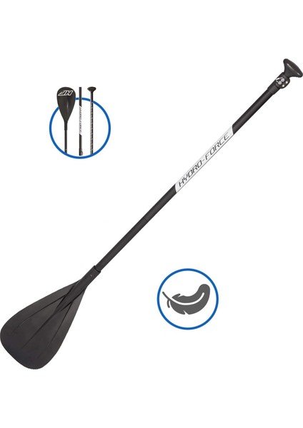 Paddle Board Bestway Siyah Tekli Kürek Kano Küreği 310X86X15CM