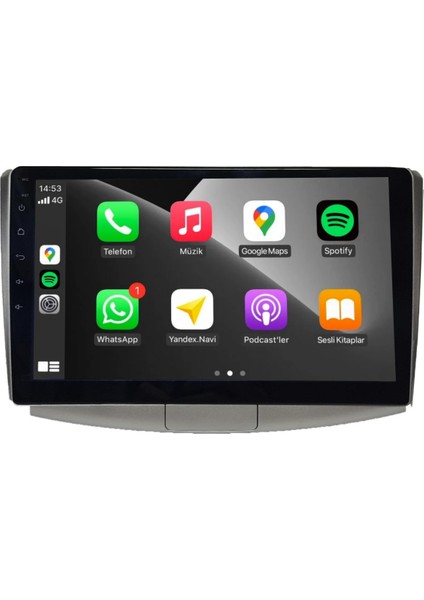 Volkswagen Passat B6 B7 2007-2010 6+64 GB 4K OLED Android Multimedya Sistemi