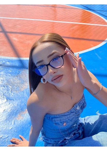 Betty Siyah Mavi Işık Koruyucu Ekran Gözlüğü