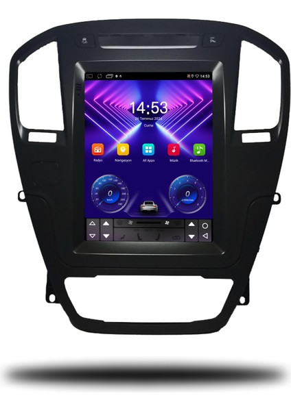 Opel Insignia Old Tesla 2009-2012 4K OLED Android Carplay Multimedya Sistemi