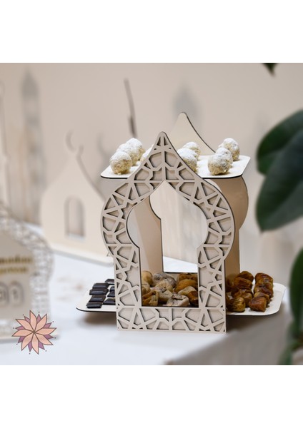 Ramazan Ayına Özel Iki Katlı Özel Tasarımlı Sunumluk fiyatları