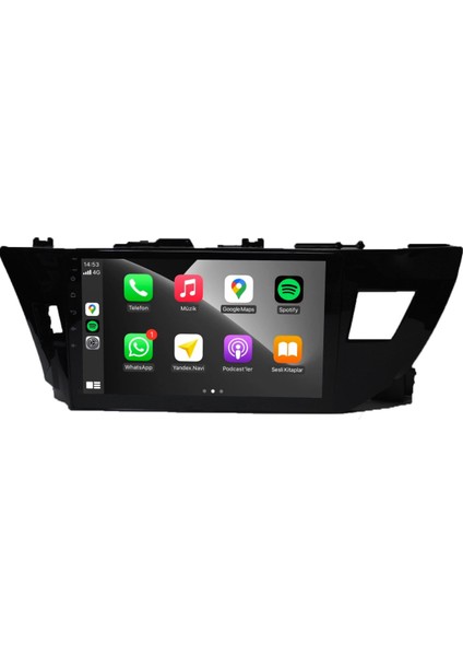 Toyota Corolla 2013-2015 6+64 GB Android Carplay Multimedya Sistemi