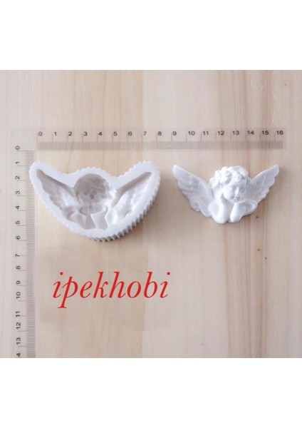 Ipek Hobi Şirin Melek Silikon Taş ve Sabun Kalıbı