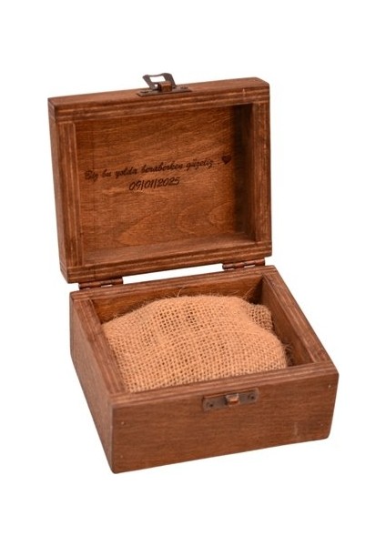 Mini Yüzük Kutusu 9 cm x 9 cm Genişlik 5 cm Yükseklik fiyatları